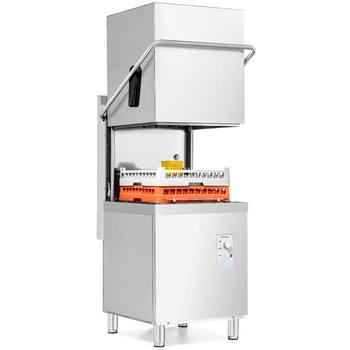 Zmywarka gastronomiczna kapturowa z pompą odpływu, sterowanie manualne, dozownik płynu myjącego, 11,25 kW, 400 V | FORGAST FG00213