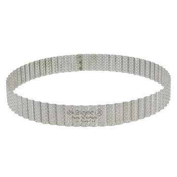 Rant piekarniczo-cukierniczy okrągły perforowany - śr. 20 cm | DE BUYER D-3030-20