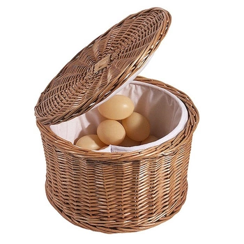 Koszyk na jajka, średnica 26 cm, wysokość 17 cm | CONTACTO 4878/260