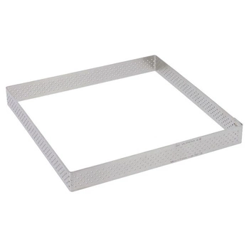 Rant perforowany do ciasta - kwadratowy  | DE BUYER D-3099-22