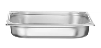 Pojemnik GN 2/3 gł. 6,5 cm ze stali nierdzewnej KITCHEN LINE | HENDI 806227