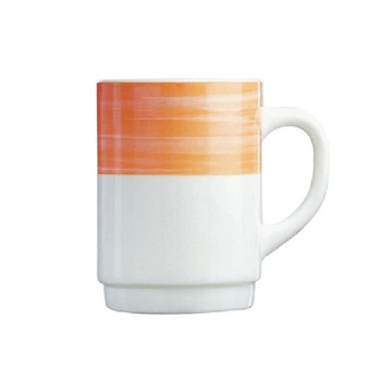 Kubek BRUSH pomarańczowy - 250 ml | ARCOROC 54719