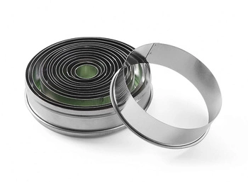 Forma do wycinania, okrągła - zestaw 14 sztuk | HENDI 673416