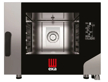 Piec konwekcyjno-parowy elektryczny Millenial Black Mask Bakery 4x600x400 | TECNOEKA MKF464BM