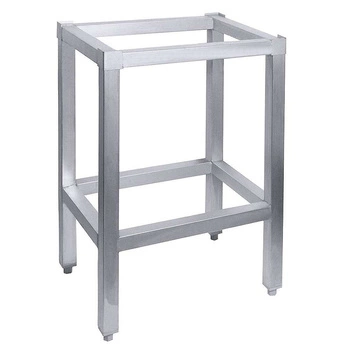 Podstawa kloca masarskiego ze stali nierdzewnej 40x40x77 cm | CONTACTO 3642/404