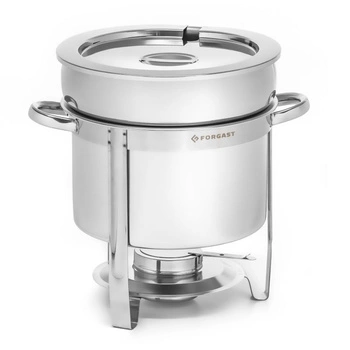 Podgrzewacz okrągły na zupę 7 l na paliwo | FORGAST FG03107