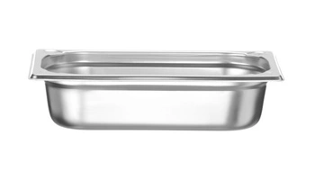 Pojemnik GN 1/4 gł. 6,5 cm ze stali nierdzewnej KITCHEN LINE | HENDI 806524