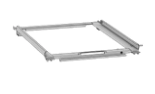 Szyna wjazdowa Standard, typ 6-2/1, 10-2/1 do stelaża ruchomego | RATIONAL 60.74.650