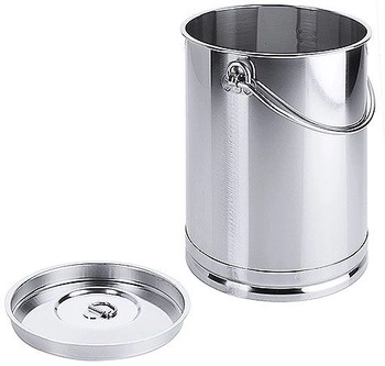 Wiadro stalowe z pierścieniem, 5 l | CONTACTO 3003/005