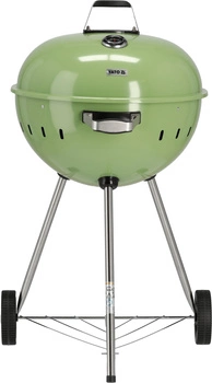 Grill węglowy, okrągły, śr. 54 cm, zielony | YATO YG-20303