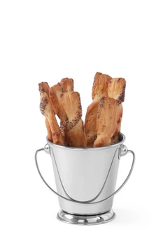 Wiaderko z uchwytem miniaturowe do przekąsek | HENDI 426364