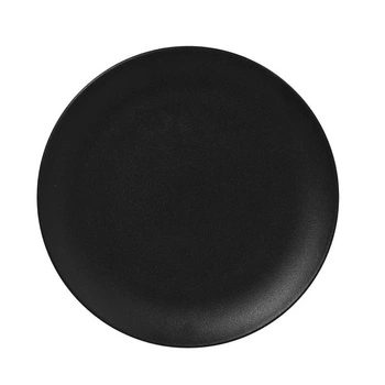 Talerz płaski Nano Volcano czarny RAK NEOFUSION - 27 cm | RAK NFNNPR27BK