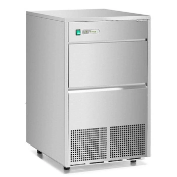 Kostkarka do lodu 50 kg/24 h, chłodzona powietrzem, pojemność zasobnika 10 kg | FORGAST FG07550