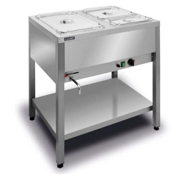 Bemar elektryczny wolnostojący 2xGN1/1 (1-komorowy) BWW.2GN | LOZAMET