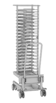 Stelaż ruchomy na talerze, do pieca 20-1/1, 50 talerzy | RATIONAL 60.21.294