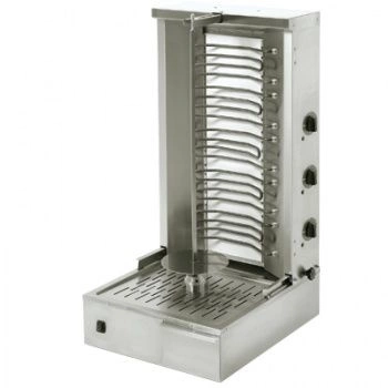 Gyros (kebab) elektryczny, do 25 kg, 4 pola grzewcze | ROLLER GRILL GR60E