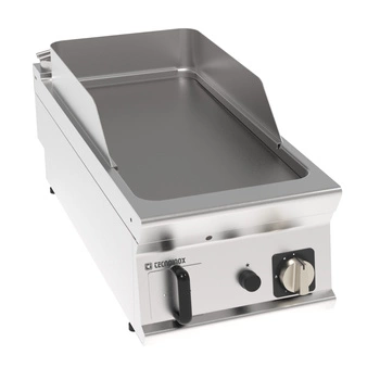 Płyta grillowa gazowa gładka nastawna 40 cm | TECNOINOX 313240