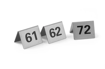 Tabliczka informacyjna z numerem 61-72 | HENDI 663899