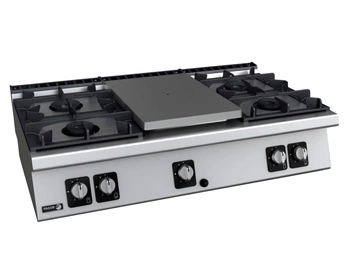 Kuchnia gastronomiczna gazowa 6-palnikowa, 26 kW, Gaz LPG | FAGOR C-G750