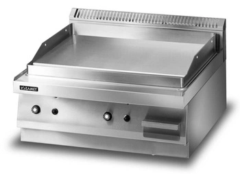Płyta grillowa gazowa, gładka, 2 - strefowa, nastawna, 8 kW | LOZAMET LGB630