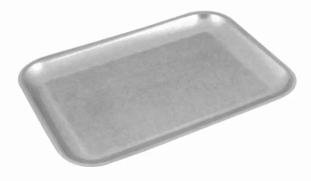 Taca prostokątna Charms, stal nierdzewna vintage, 32x21x2 cm | AMBITION 126669