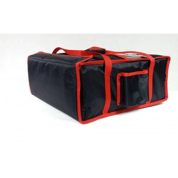 Torba termiczna na pizzę usztywniana - 4 pudełka 60x60 cm | FURMIS T4XXLU/N