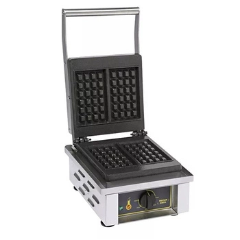 Gofrownica elektryczna, 2 gofry, 1.6 kW, 10x18x2.6 cm | ROLLER GRILL GES20