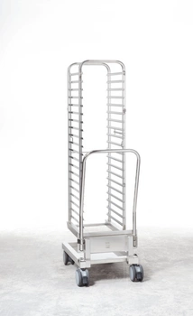 Stelaż ruchomy do pieca 20-1/1, 17 poziomów, odstęp 74 mm | RATIONAL 60.21.289