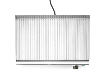 Płyta grillowa elektryczna Kitchen Line, ryflowana, 2.4 kW, 51,8x33 cm | HENDI 154953
