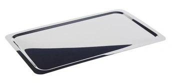 Taca PROFI LINE, GN 1/1, polerowana, ze stali nierdzewnej, 53x32.5x1 cm | APS 11110