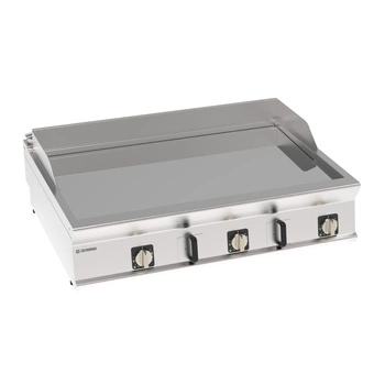 Płyta grillowa elektryczna, gładka, chromowana, nastawna 120 cm, T-90 | TECNOINOX 316252