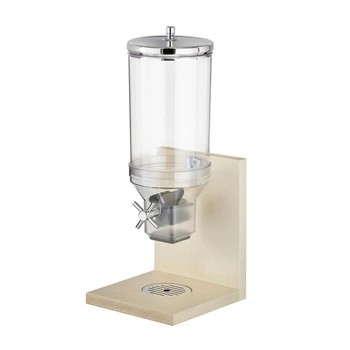 Dozownik płatków śniadaniowych BRIDGE, czarny, 21x20x55.5 cm, 4,5 l | APS 14987