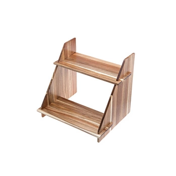 Stojak bufetowy drewniany, 45 x 20 x 40 cm, akacja | LEONE S5051