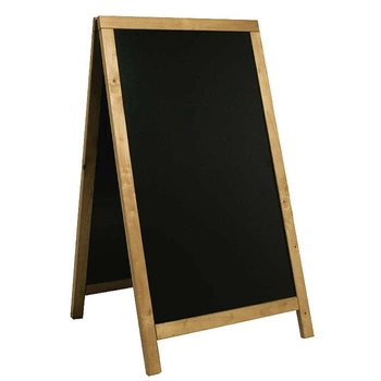 Tablica wolnostojąca drewniana, 71x125 cm | CONTACTO 7695/123