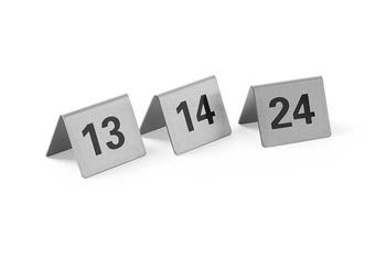 Tabliczka informacyjna z numerem 13-24 | HENDI 663851