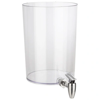 Zbiornik zapasowy z kranikiem 6 l, 20x20x27.5 cm | APS 10703