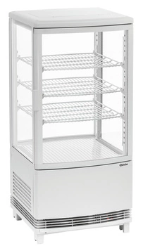 Witryna chłodnicza Mini 75L2T biała | BARTSCHER 700287