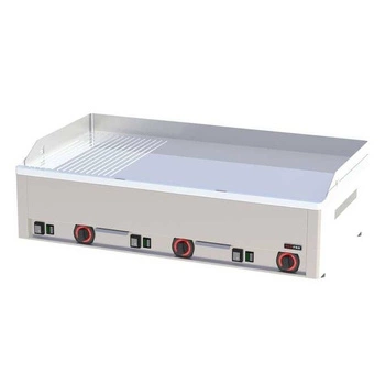 Płyta grillowa gładko-ryflowana chromowana elektryczna FTHRC - 90 E | REDFOX 00025494