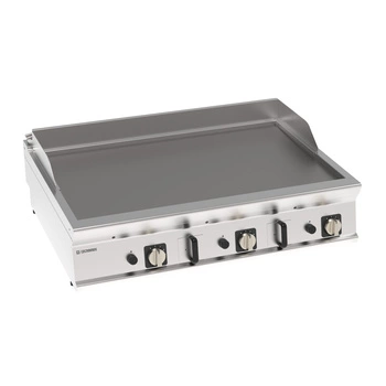 Płyta grillowa gazowa 2/3 gładka, 1/3 ryflowana, nastawna 120 cm | TECNOINOX 313222