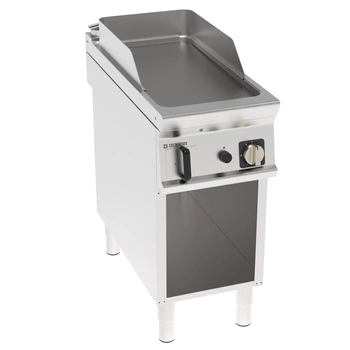Płyta grillowa gazowa gładka, na szafce otwartej, 40 cm | TECNOINOX 313246