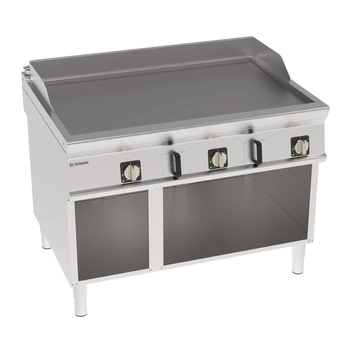 Płyta grillowa elektryczna, gładka na podstawie otwartej, 120 cm, T-90 | TECNOINOX 316255