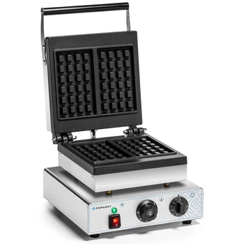 Gofrownica elektryczna pojedyncza 4x6, 1.75 kW, 230 V | FORGAST FG09705