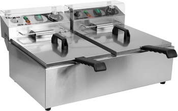 Frytownica elektryczna 2-komorowa 2x6 l | YATO YG-04622