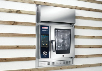 Okap kondensacyjny UltraVent Plus do pieca XS 6-2/3 z zestawem montażowym do zabudowy | RATIONAL 60.74.405