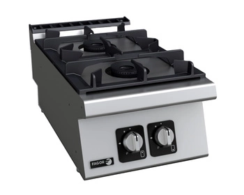 Kuchnia gastronomiczna gazowa nastawna 2-palnikowa, LPG, 10,5 kW | FAGOR C-G720 LPG