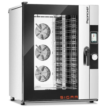 Piec konwekcyjno-parowy elektryczny Sigma 12 GN 1/1 | PROFICHEF PCS11012