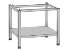Podstawa I do pieców XS 6-2/3 połączonych zestawem Combi-Duo, odkryta | RATIONAL 60.31.020