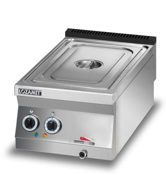Bemar elektryczny stołowy, nastawny, GN 1/1 + GN 1/3, 230 V, 1.8 kW | LOZAMET L900.BE450