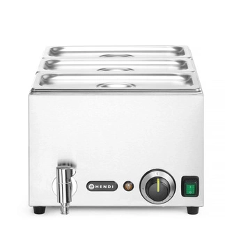 Bemar RANGER z kranem spustowym, 3 x GN 1/3, 1 kW, 230 V | HENDI 238868