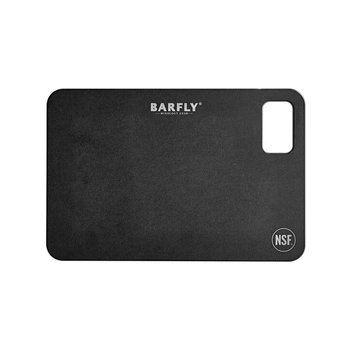 Deska barmańska, czarna, 15x23 cm | BARFLY M37137BK